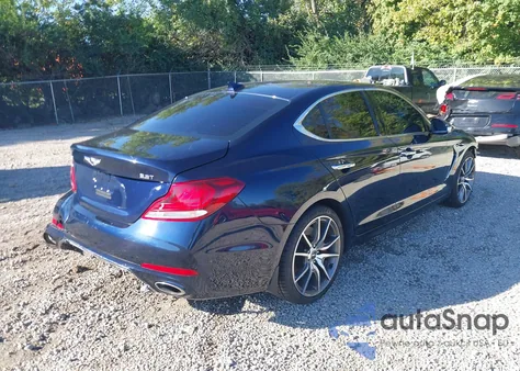 2019 Genesis G70 3.3T Advanced из США, поврежденный, VIN KMTG54LE0KU034628